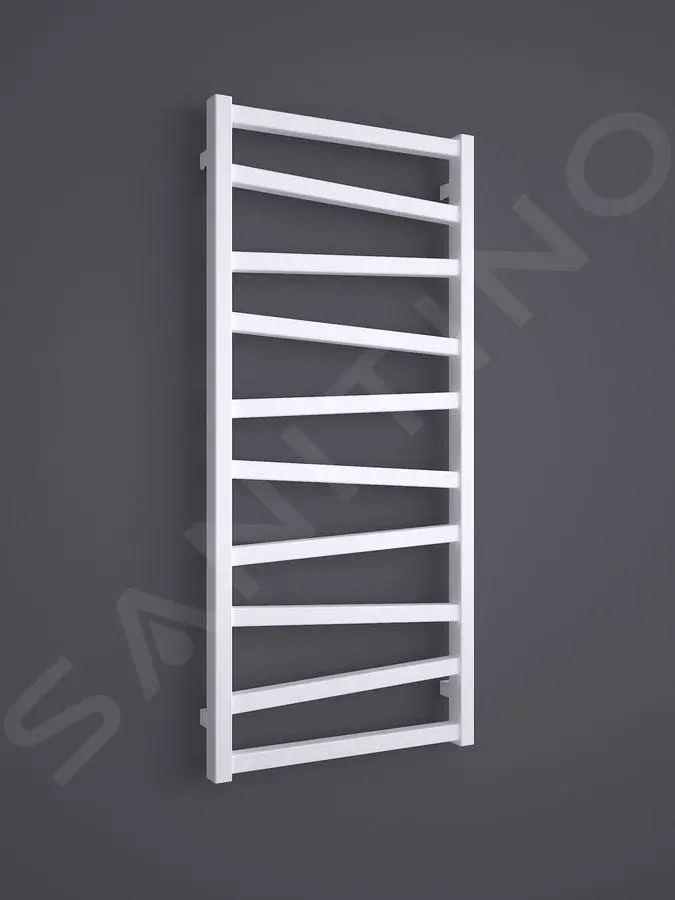 Sapho Zig - Scaldasalviette 500x1096 Mm, 406 W, Bianco ZG511 5 Sapho Zig - Scaldasalviette 500x1096 Mm, 406 W, Bianco ZG511 - immagine 3