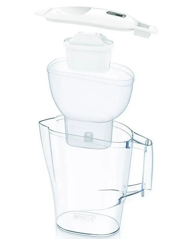 Brita Caraffe - Caraffa Filtrante Aluna XL Memo, Capacitá 3500 Ml, Bianco 1039269 4 Brita Caraffe - Caraffa Filtrante Aluna XL Memo, Capacitá 3500 Ml, Bianco 1039269 - immagine 2