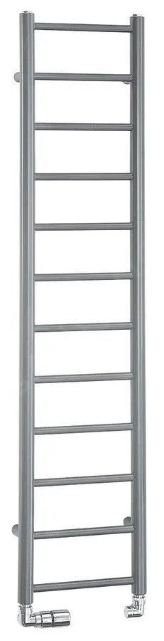 Sapho Dina - Scaldasalviette 300x1380 Mm, 278 W, Color Argento Metallizzato IR363