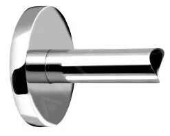 Sapho Accessori - Adattatore Circolare Per Collegamento Diretto Alimentazione Elettrica A Parete, Acciaio Inox ER120