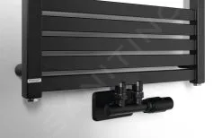 Bruckner Grunt - Scaldasalviette 133x50 Cm, Allacciamento Centrale, Nero Opaco 600.122.6 13 Bruckner Grunt - Scaldasalviette 133x50 Cm, Allacciamento Centrale, Nero Opaco 600.122.6 -Filtraggio negozio 253e5d48543c34d494c54203