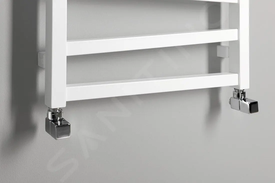 Sapho Zig - Scaldasalviette 500x1096 Mm, 406 W, Bianco ZG511 8 Sapho Zig - Scaldasalviette 500x1096 Mm, 406 W, Bianco ZG511 - immagine 6