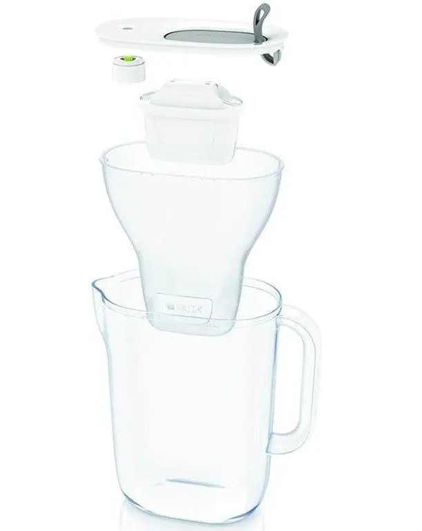 Brita Caraffe - Caraffa Filtrante Style XL LED, Capacitá 3600 Ml, Grigio 1039280 4 Brita Caraffe - Caraffa Filtrante Style XL LED, Capacitá 3600 Ml, Grigio 1039280 - immagine 2