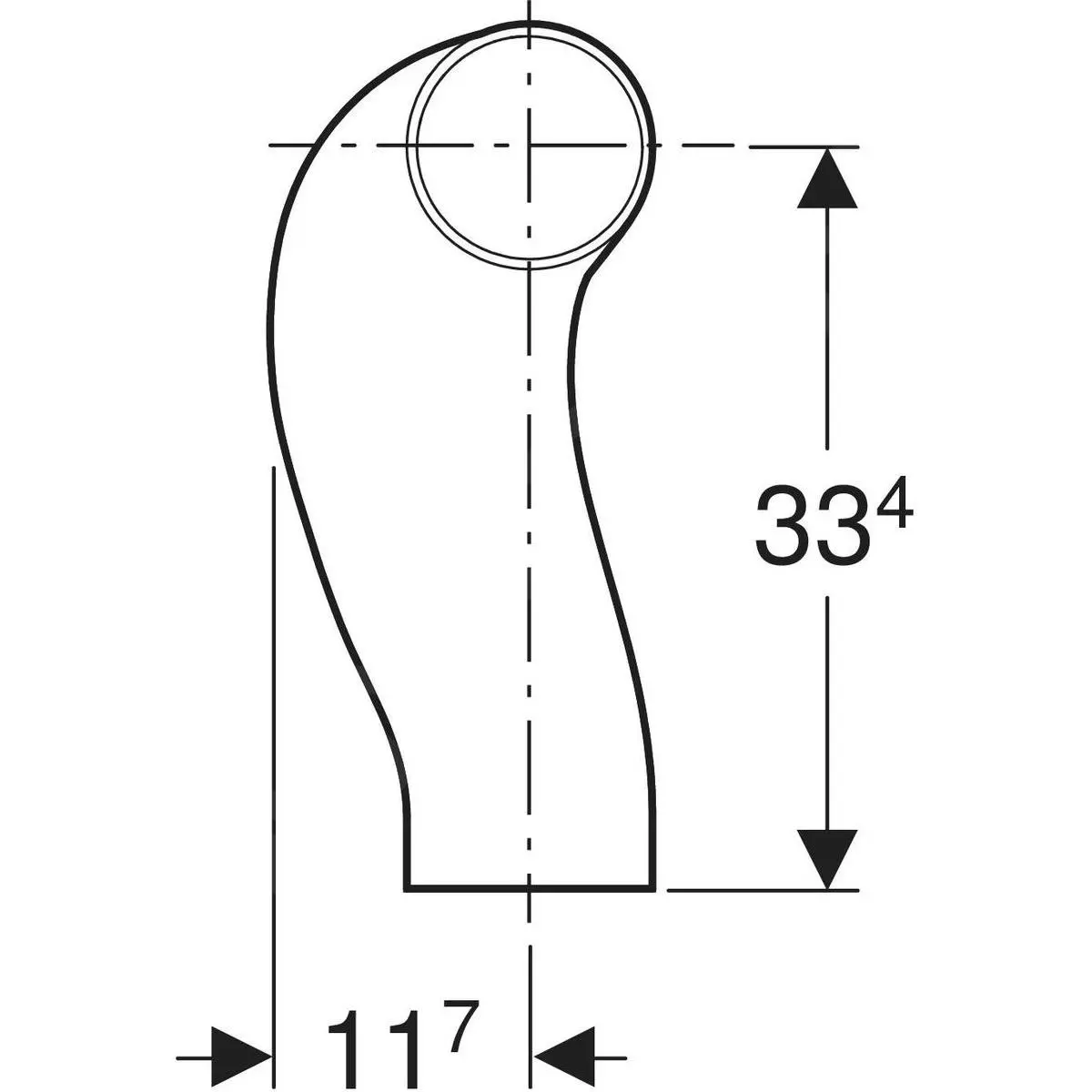Geberit Accessori - Raccordo A Gomito PE BackFlip, D 110 Mm, Nero 367.616.16.1 4 Geberit Accessori - Raccordo A Gomito PE BackFlip, D 110 Mm, Nero 367.616.16.1 - immagine 2