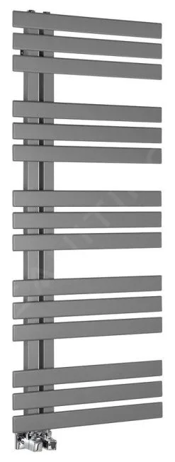 Sapho Silvana - Scaldasalviette 500x1236 Mm, 561 W, Color Argento Metallizzato IR153