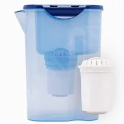 Philips Caraffe Filtranti - Caraffa Microfiltrante, 1500 Ml, Blu/blu Trasparente AWP2915/10