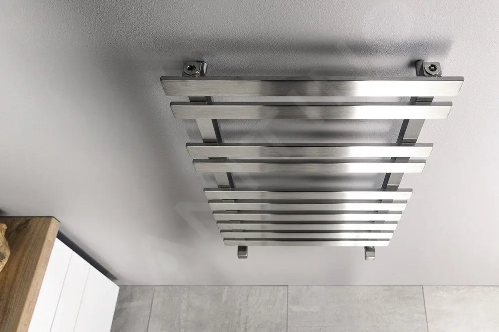 Sapho Truva - Scaldasalviette 500x750 Mm, 247 W, Acciaio Inox Spazzolato NR311 7 Sapho Truva - Scaldasalviette 500x750 Mm, 247 W, Acciaio Inox Spazzolato NR311 - immagine 5