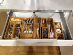 Compactor Organizzatori Per Cosmetici - Organizzatore Componibile 225x75x65 Mm, Bambù RAN6965 -Filtraggio negozio 519402870d4ba95540008976 1