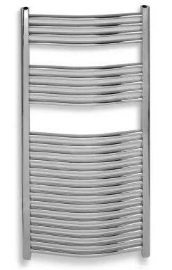 Novaservis Termoarredo - Scaldasalviette Ricurvo 600 Mm, Cromo 600/1600,0
