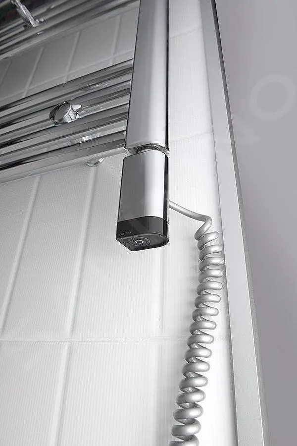 Sapho One D - Resistenza Elettrica Con Termostato Per Scaldasalviette, 300 W, Destra, Cromo ONE-D-C-300 6 Sapho One D - Resistenza Elettrica Con Termostato Per Scaldasalviette, 300 W, Destra, Cromo ONE-D-C-300 - immagine 4