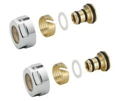 Sapho Accessori - Vite Di Serraggio Per Alupex 16 Mm, Cromo CP6020