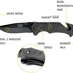 Caterpillar Utensili - Coltello Da Caccia A Serramanico CT980012 11 Caterpillar Utensili - Coltello Da Caccia A Serramanico CT980012 -Filtraggio negozio 60362f5235fceb1629ad29f5