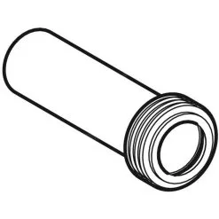 Geberit Accessori - Prolunga Per Set Di Collegamento Con Manicotto, Lunghezza 185 Mm 152.434.16.1 -Filtraggio negozio 60a158054fede05345e5878b