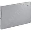 Geberit Accessori - Piastra Di Copertura Delta Per Cassette Di Risciacquo UP100, Avvitabile, Acciaio Inox Spazzolato 115.103.00.1