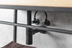 Sapho Prese D&apos;acqua A Muro - Valvola Ad Angolo Con Rosetta, Rotondo, Nero Opaco SL015 -Filtraggio negozio 64935ab31ab5690bb71c5f62