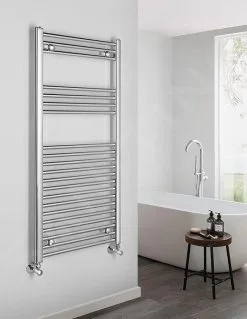 Sapho Alya - Scaldasalviette 500x1118 Mm, 305 W, Cromo 1120-05 -Filtraggio negozio 64d099506f254e0e5883540e