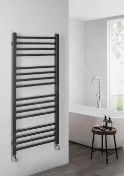 Sapho Metro - Scaldasalviette 500x1200 Mm, 386 W, Antracite Metallizzata IR410 -Filtraggio negozio 6f53a86527607cb1a6702c2f