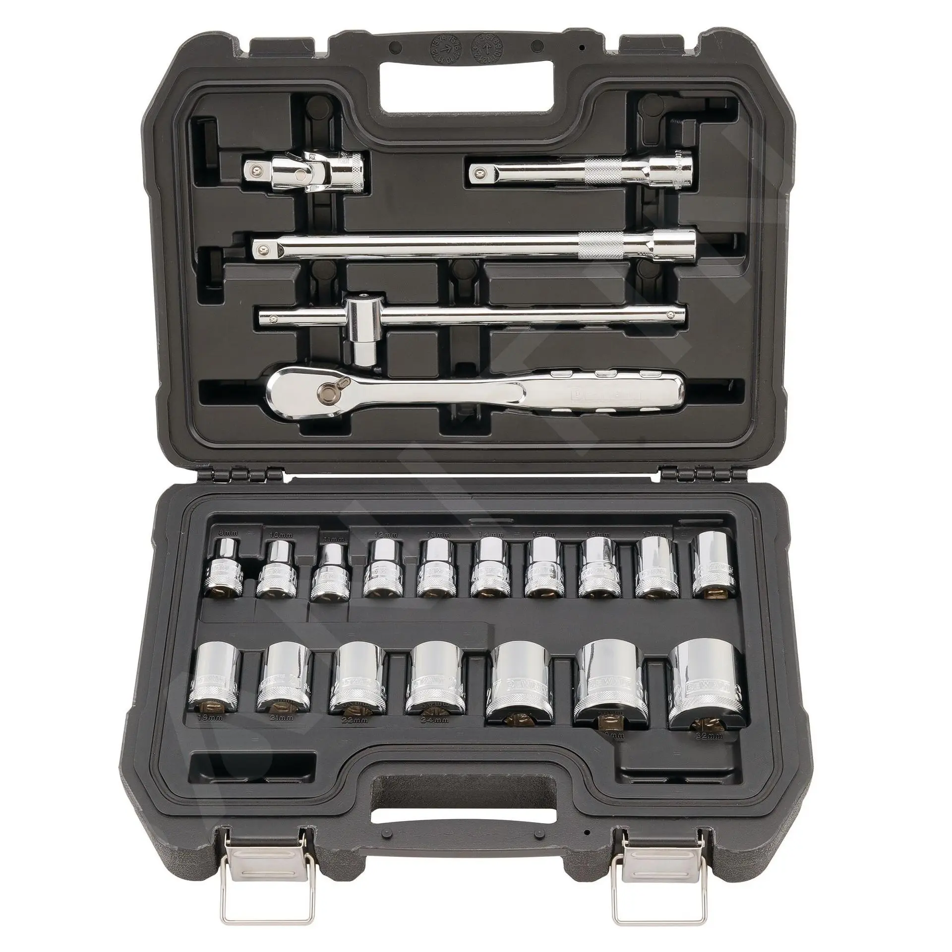 DeWALT Utensili - Set 22 Pezzi Chiavi A Bussola Con Cricchetto Da 1/2 DWMT19241-1 4 DeWALT Utensili - Set 22 Pezzi Chiavi A Bussola Con Cricchetto Da 1/2 DWMT19241-1 - immagine 2