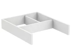 Ideal Standard Tonic II - Differenziatore Per Cassetto 220x270x40 Mm, Bianco Lucido R4337WG