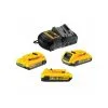 DeWALT Accessori - Set Caricabatterie XR + 3 Batterie 18 V Li-Ion 2,0 Ah DCB115D3 2 DeWALT Accessori - Set Caricabatterie XR + 3 Batterie 18 V Li-Ion 2,0 Ah DCB115D3 -Filtraggio negozio 7e41b0985d6f3501fd90c194