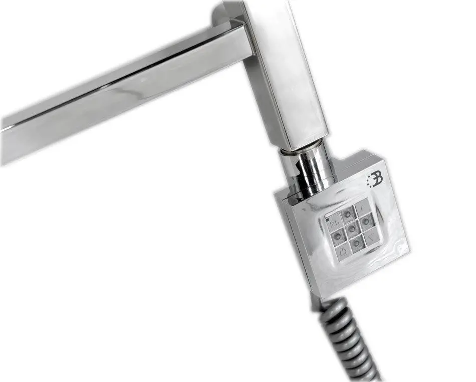 Sapho KTX - Resistenza Elettrica Con Termostato Per Scaldasalviette, 200 W, Cromo KTX-C-200 3 Sapho KTX - Resistenza Elettrica Con Termostato Per Scaldasalviette, 200 W, Cromo KTX-C-200