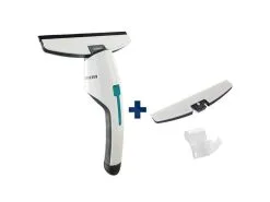 Leifheit Pulizia - Set Lavavetri Elettrico Nemo Con Bocchetta Di Aspirazione E Supporto A Parete 51035