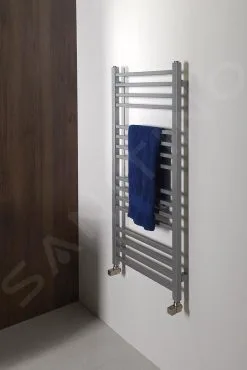 Sapho Metro - Scaldasalviette 500x1200 Mm, 386 W, Color Argento Metallizzato IR412 -Filtraggio negozio 91b22defc69705bf19b5c6f8