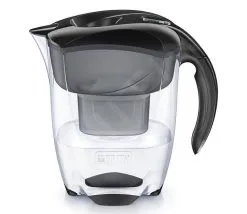 Brita Caraffe - Caraffa Filtrante Elemaris XL Meter, Capacitá 3500 Ml, Nero 1039950