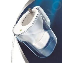 Brita Caraffe - Caraffa Filtrante Style LED Cool, Capacitá 2400 Ml, Grigio 1039278 -Filtraggio negozio a99a243d1cda943c7e2a2875