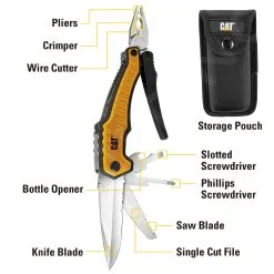 Caterpillar Utensili - Coltello Multiuso 9 In 1 CT980045 -Filtraggio negozio ad9d2883a33e0186a4733e07