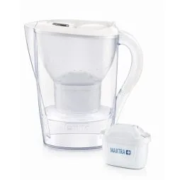 Brita Caraffe - Caraffa Filtrante Marella Cool Memo, Capacitá 2400 Ml, Bianco 1039270