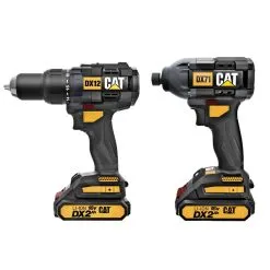 Caterpillar Utensili - Set AKU 2in1, Trapano A Percussione E Avvitatore A Percussione DX12K -Filtraggio negozio b98046cdfa530902fb39d234