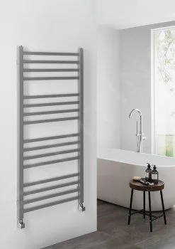 Sapho Metro - Scaldasalviette 500x1200 Mm, 386 W, Color Argento Metallizzato IR412 -Filtraggio negozio bbecec1142e93fd9cb446735