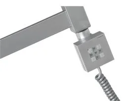 Sapho KTX - Resistenza Elettrica Con Termostato Per Scaldasalviette, 300 W, Color Argento KTX-S-300