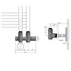 Sapho Twin Combi - Set Di Valvole Di Connessione Per Attacco Centrale, Dx, Interasse 50 Mm, Nero Opaco CP461BS 5 Sapho Twin Combi - Set Di Valvole Di Connessione Per Attacco Centrale, Dx, Interasse 50 Mm, Nero Opaco CP461BS -Filtraggio negozio cb8b116381ff028c6f3dc57b