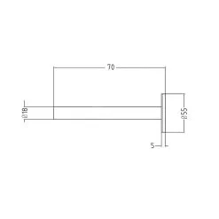 Sapho Accessori - Set Rosette Di Copertura, Cromo CP6035 -Filtraggio negozio ce95249c8c69a0510e743a21