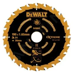 DeWALT Accessori - Lama Da Taglio 190 X 30 Mm, 24 Denti DT10304