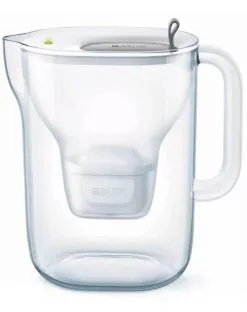 Brita Caraffe - Caraffa Filtrante Style XL LED, Capacitá 3600 Ml, Grigio 1039280