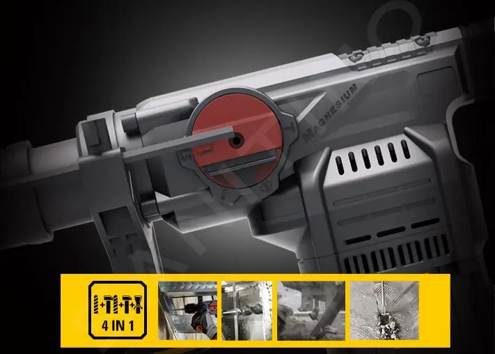 Caterpillar Utensili - Martello Tassellatore Elettrico 32mm, 1500W DX27 4 Caterpillar Utensili - Martello Tassellatore Elettrico 32mm, 1500W DX27 - immagine 2