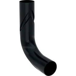 Geberit Accessori - Raccordo A Gomito PE BottomTurn, D 110 Mm, Nero 367.615.16.1