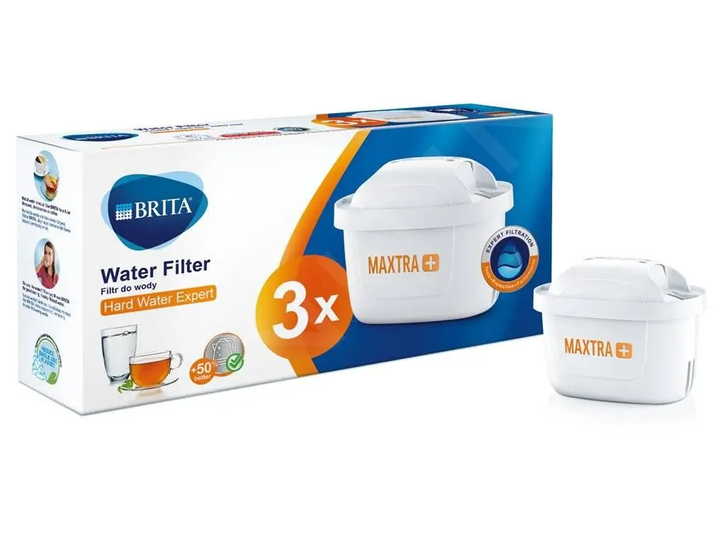 Brita Accessori - Filtri Maxtra+ Hard Water Expert, 3 Pz 1038700 3 Brita Accessori - Filtri Maxtra+ Hard Water Expert, 3 Pz 1038700