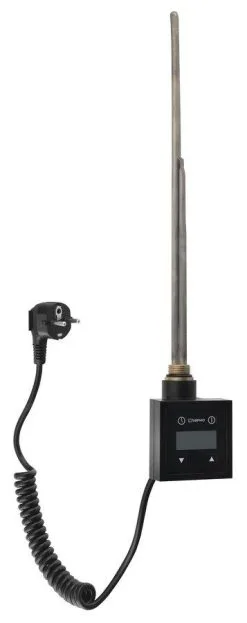 Sapho KTX - Resistenza Elettrica Con Termostato, 400 W, Nero Opaco KTX-B-400 -Filtraggio negozio eab4fef339e7538681567cc2