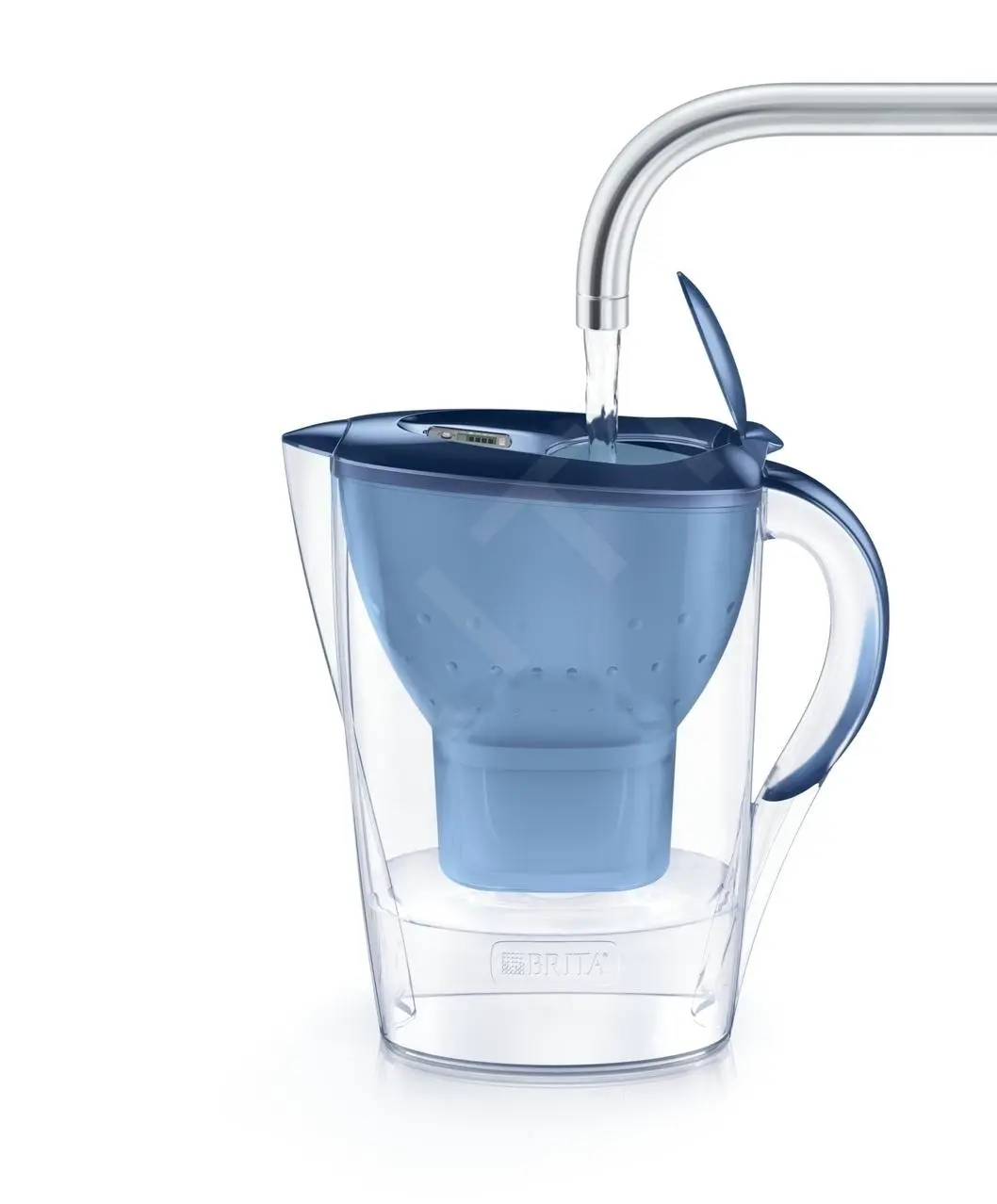 Brita Caraffe - Set Caraffa Filtrante Marella XL Memo E 2 Filtri MX+, Capacitá 3500 Ml, Blu 1040565 4 Brita Caraffe - Set Caraffa Filtrante Marella XL Memo E 2 Filtri MX+, Capacitá 3500 Ml, Blu 1040565 - immagine 2