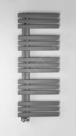 Sapho Silvana - Scaldasalviette 500x1236 Mm, 561 W, Color Argento Metallizzato IR153 -Filtraggio negozio ee1c268362488eff33969a31