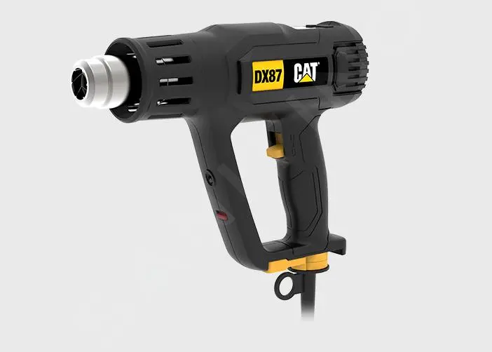 Caterpillar Utensili - Pistola Termica Con Display Digitale 2000W DX87 4 Caterpillar Utensili - Pistola Termica Con Display Digitale 2000W DX87 - immagine 2