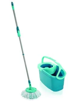 Leifheit Pulizia - Set Girevole Clean Twist Disc Mop Ergo Mobile 52101
