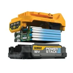DeWALT Accessori - 2x Batterie 18V POWERSTACK 1,7 Ah DCBP034E2 -Filtraggio negozio fb31592fd71628fd909b588a